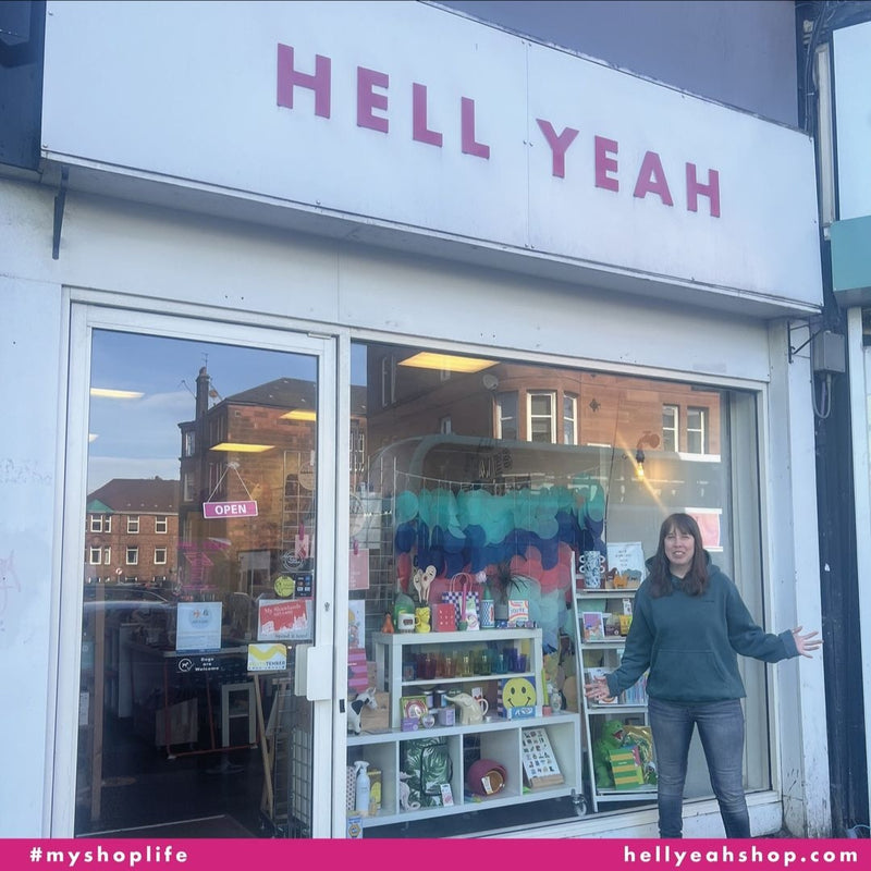 'My Shop Life' Instagram Challenge: a sneaky peek behind the scenes of Hell Yeah