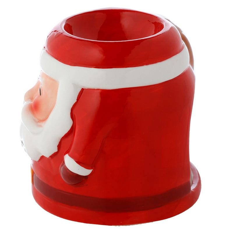 Ancient Wisdom Santa Shaped Christmas Ceramic Oil Burner