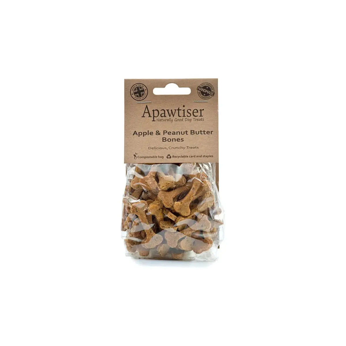 Apawtiser Apple and Peanut Butter Bones 100g