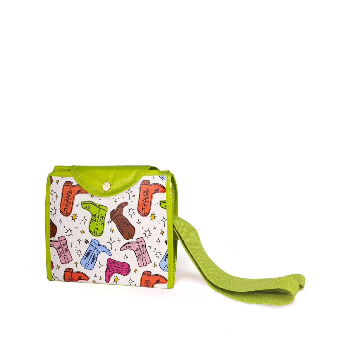 Ban.do Reuse Reduce Foldable Market Bag, Party Boots