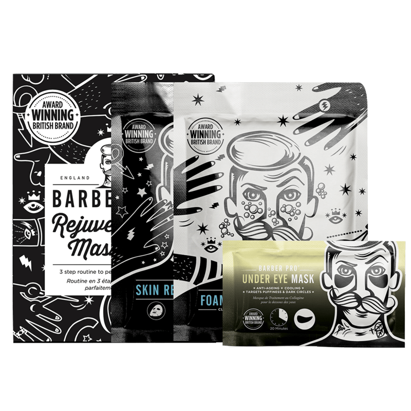 Barber Pro Rejuvenating Mask Set