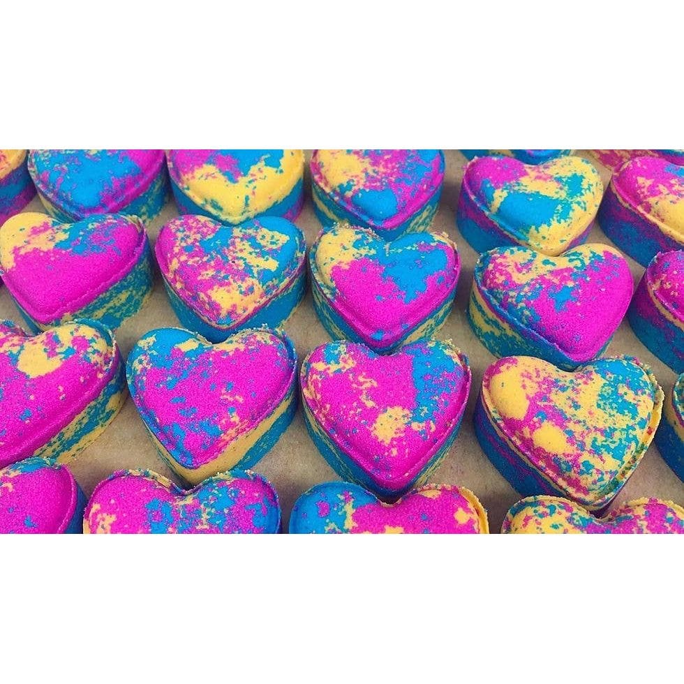 Bath Bomb Bliss Candyland Love Heart