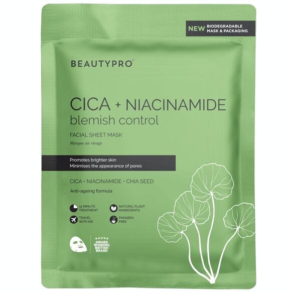 Beauty Pro Cica & Niacinamide Blemish Control Sheet Mask