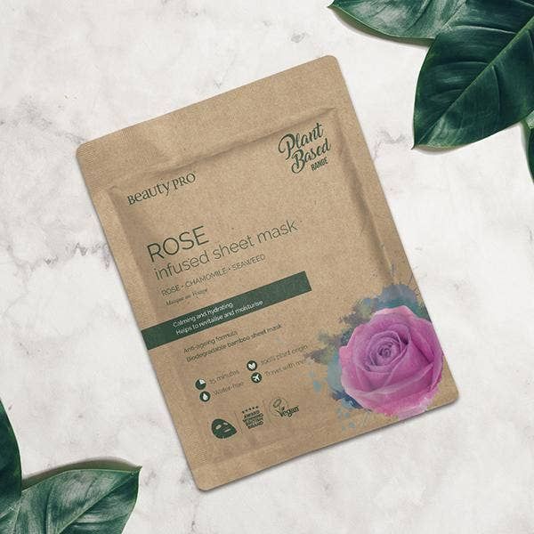 Beauty Pro Rose Infused Sheet Mask