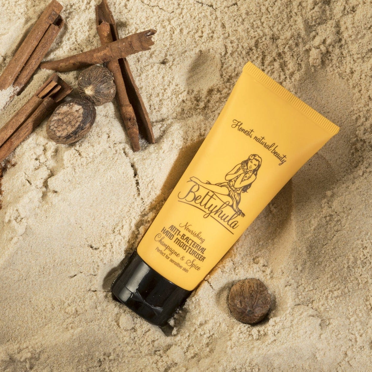 Bettyhula 70ml tube Champagne & Spice Hand Moisturiser