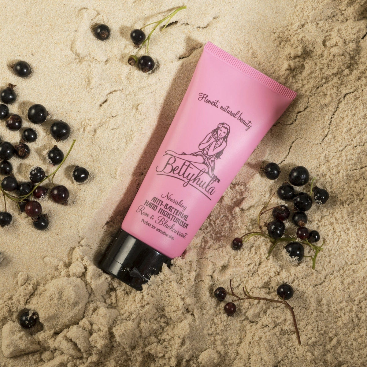 Bettyhula 70ml tube Rum & Blackcurrant Hand Moisturiser