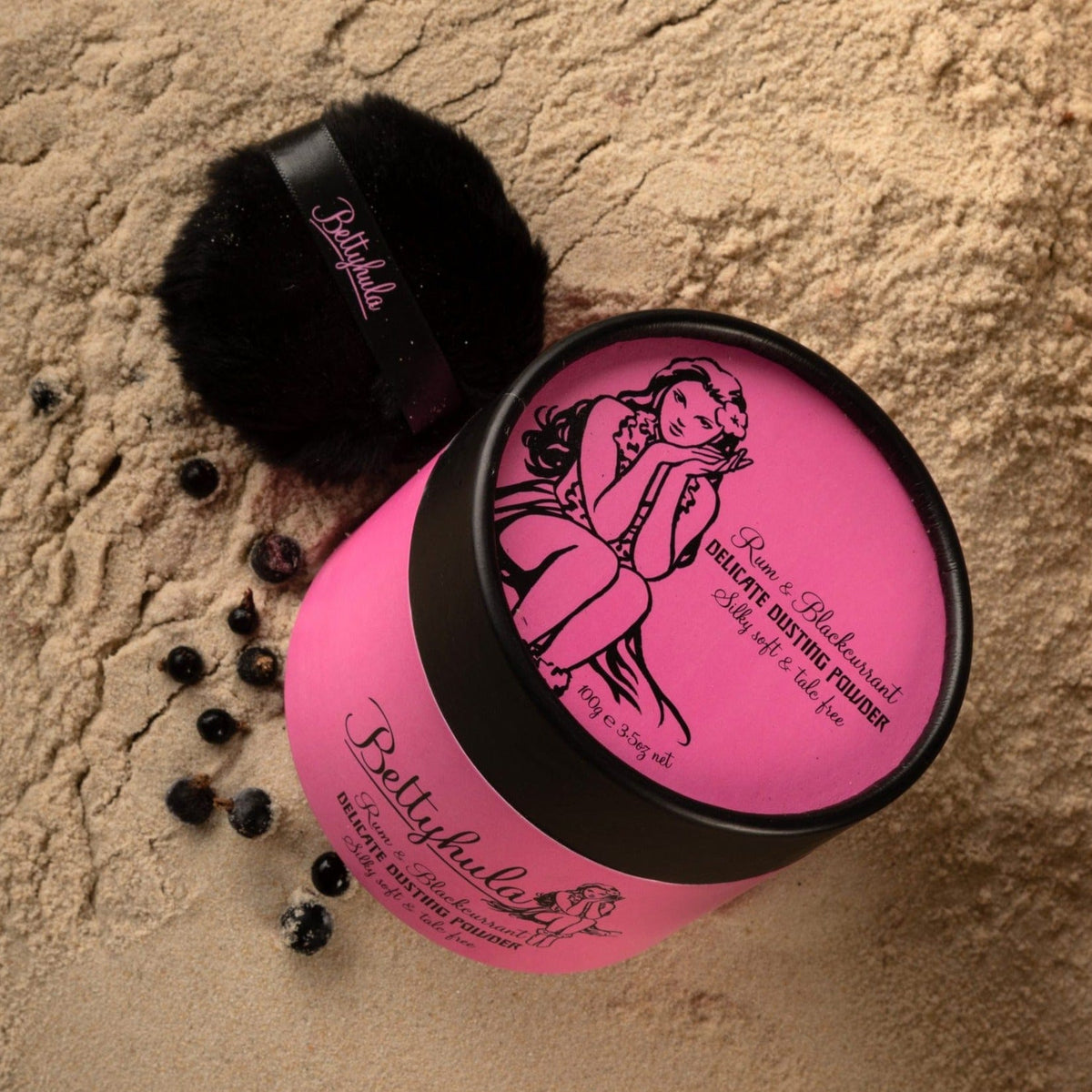 Bettyhula Rum & Blackcurrant Dusting Powder