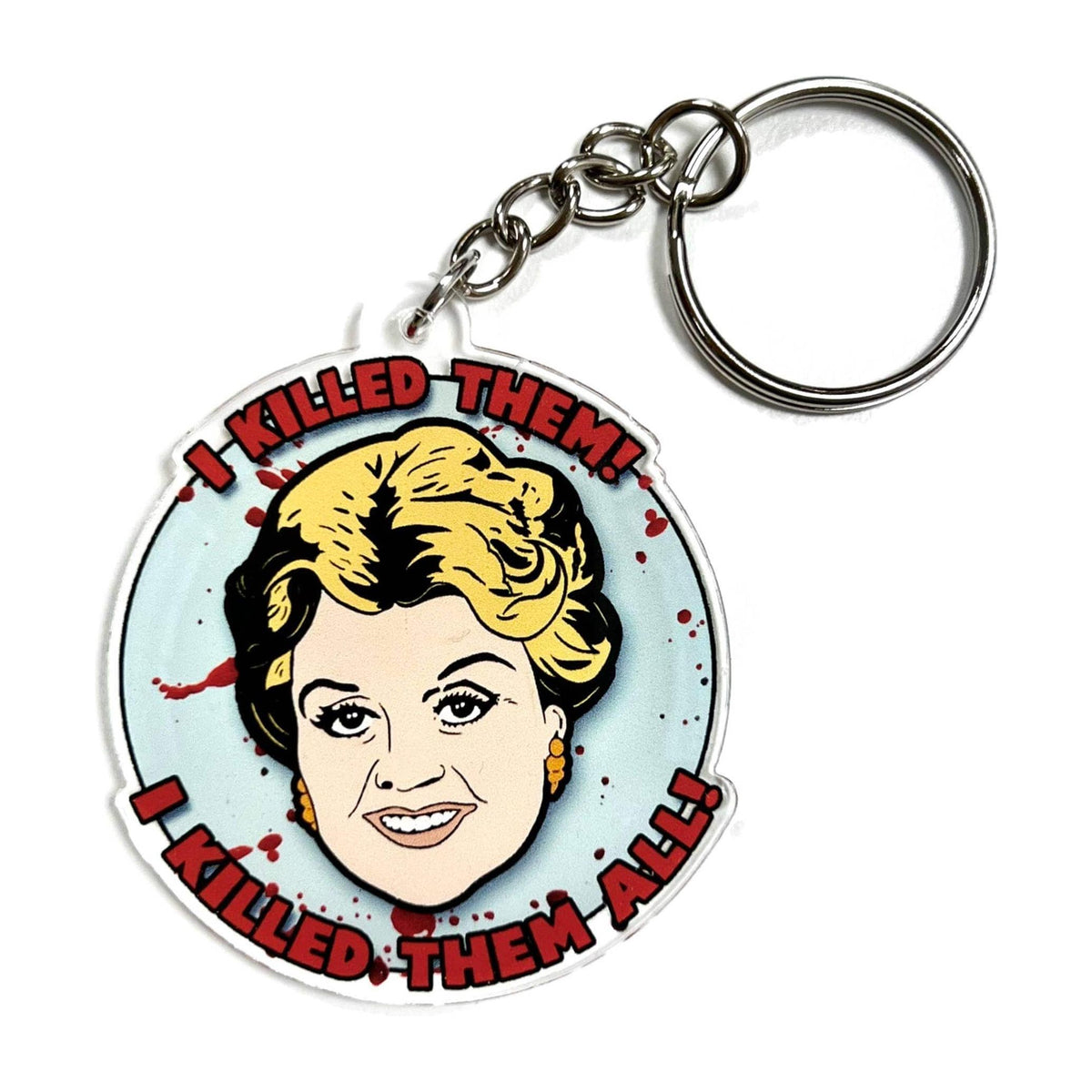 Bite Your Granny Jessica Fletcher Murder She Wrote Inspired Inspired Keyring