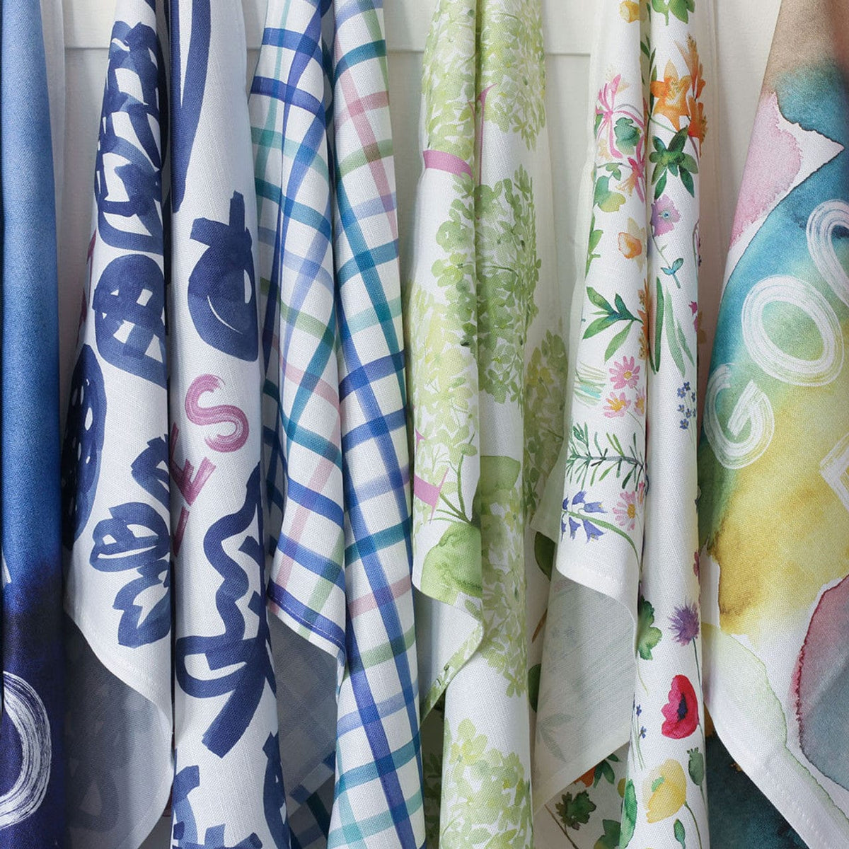 Bluebellgray Where the Wild Flowers Grow Tea Towel