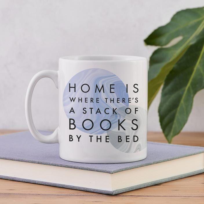 Bookishly A Stack of Books Mug