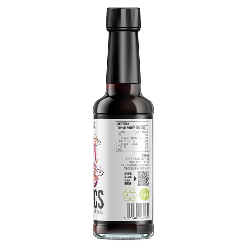 chilli mash co Plant Based Worcestershire Sauce