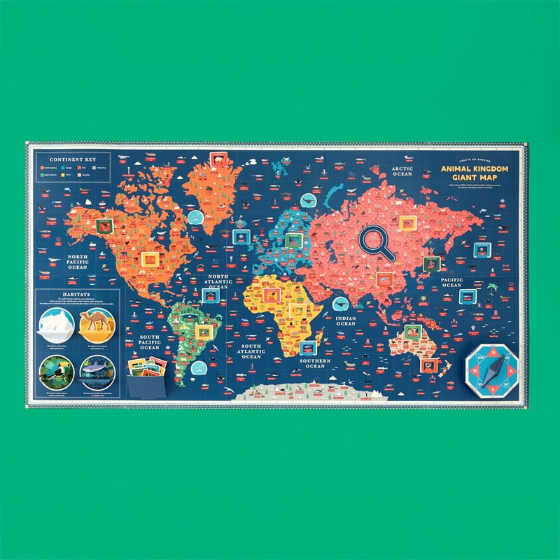 Clockwork Soldier Create An Amazing Animal Kingdom Giant Map