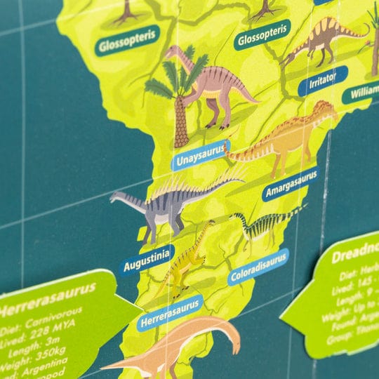 Clockwork Soldier Create Your Own Dinosaur Timeline & World Map