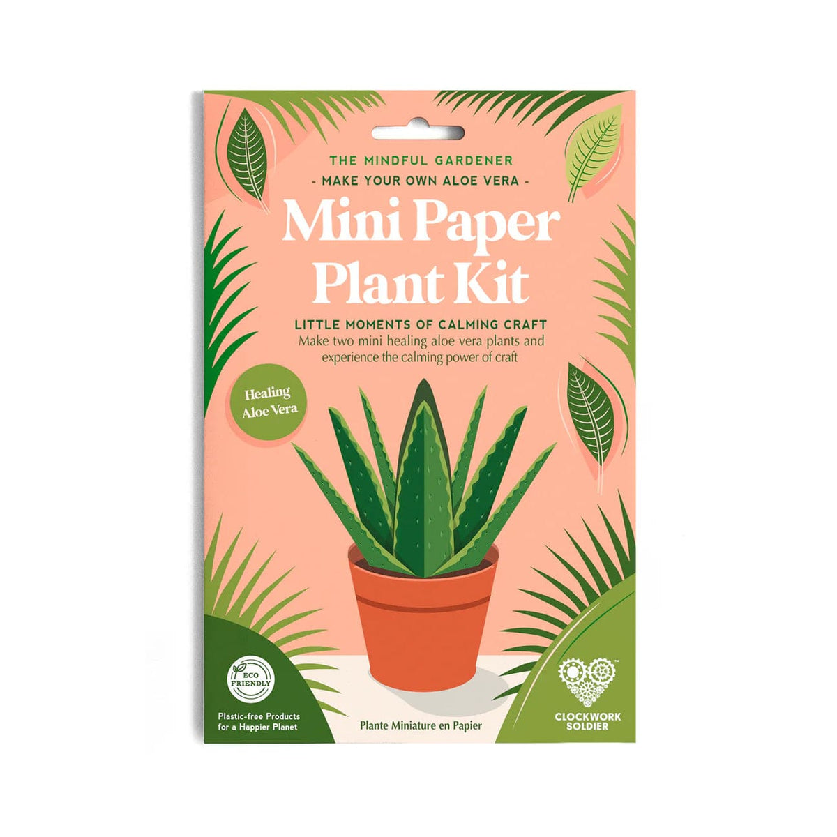 Clockwork Soldier Make Your Own Healing Aloe Vera Paper Plant Kit