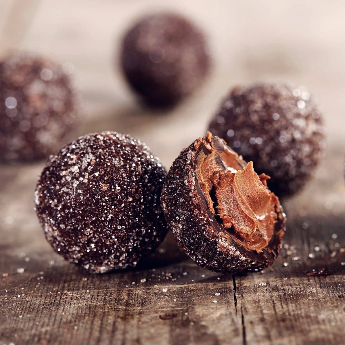 Cocoa Loco Dark Chocolate Praline Truffles