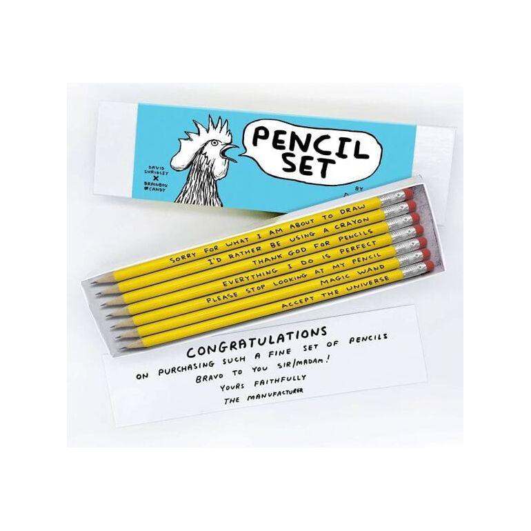 David Shrigley David Shrigley Pencil Set