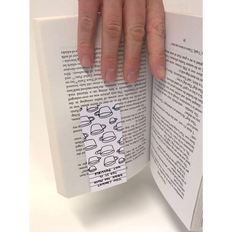 David Shrigley 'Too Much Tea' Magnetic Bookmark