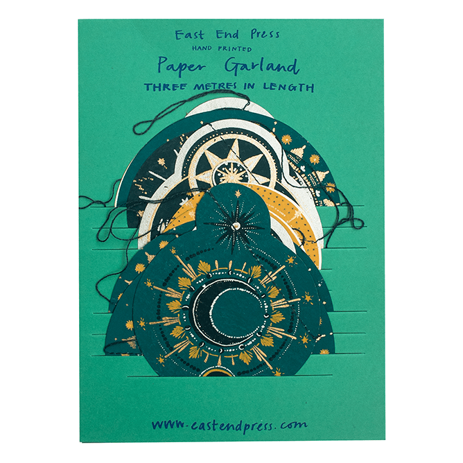 East End Press Celestial Paper Garland