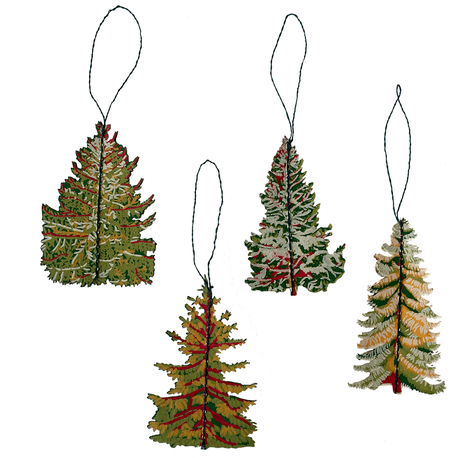 East End Press Forest Paper Decorations