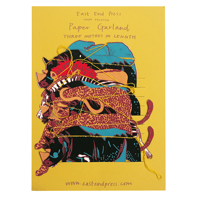 East End Press Safari Garland