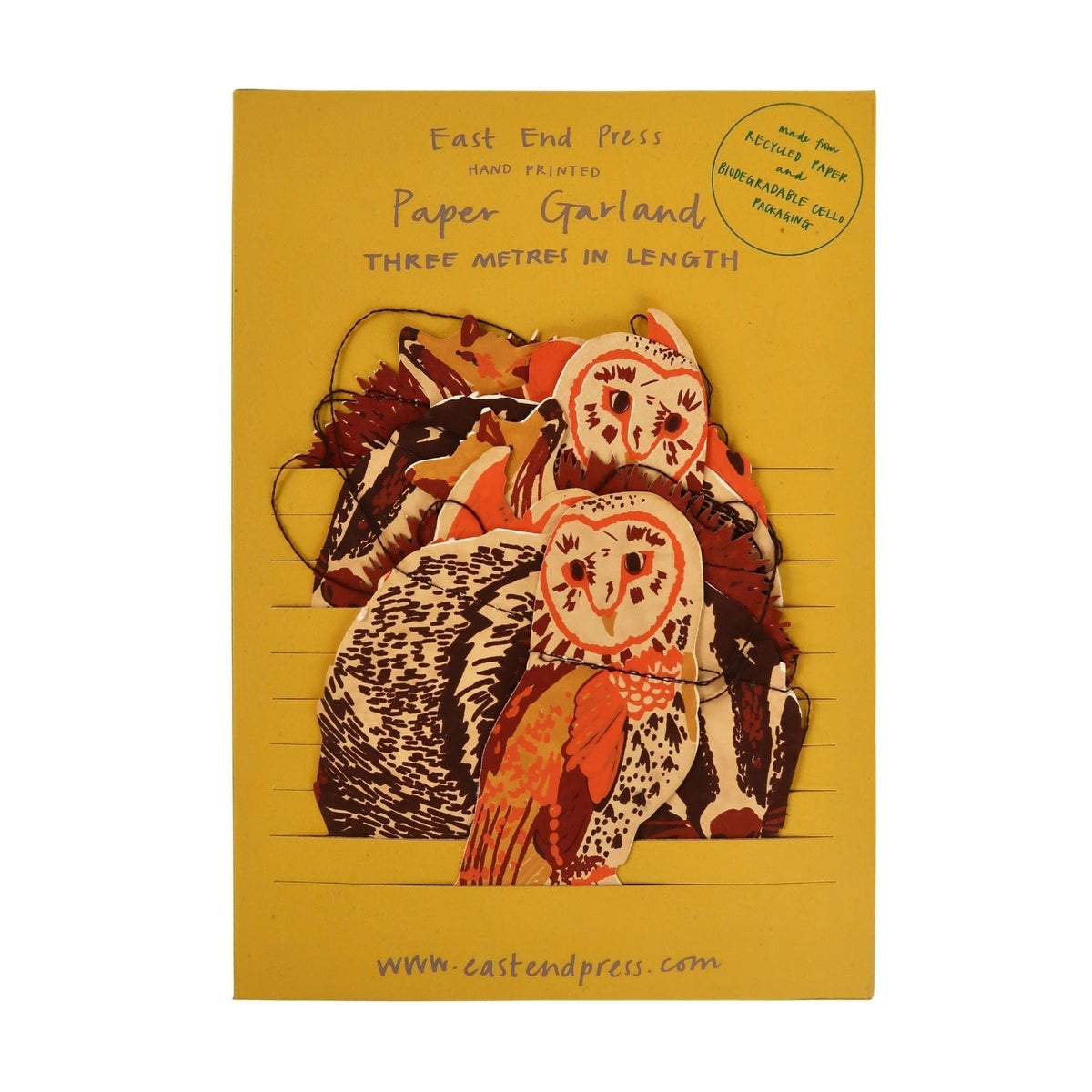 East End Press Wildlife Garland