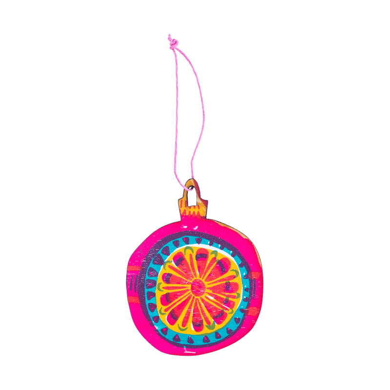 East End Press Wooden Bauble Decoration