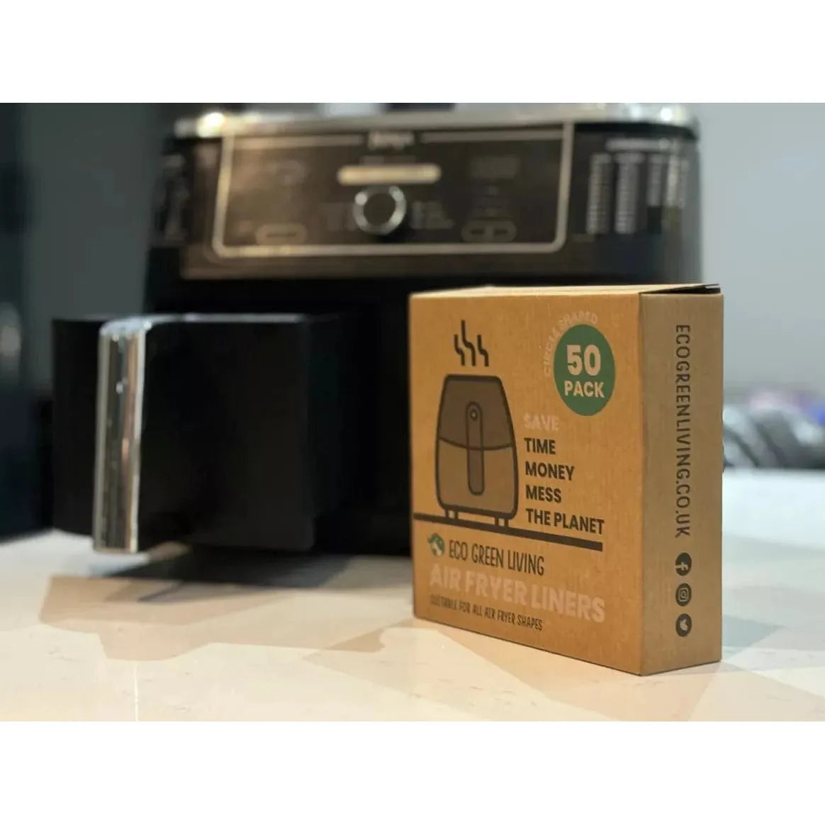 Eco Green Living Air Fryer Liners - Pack of 50