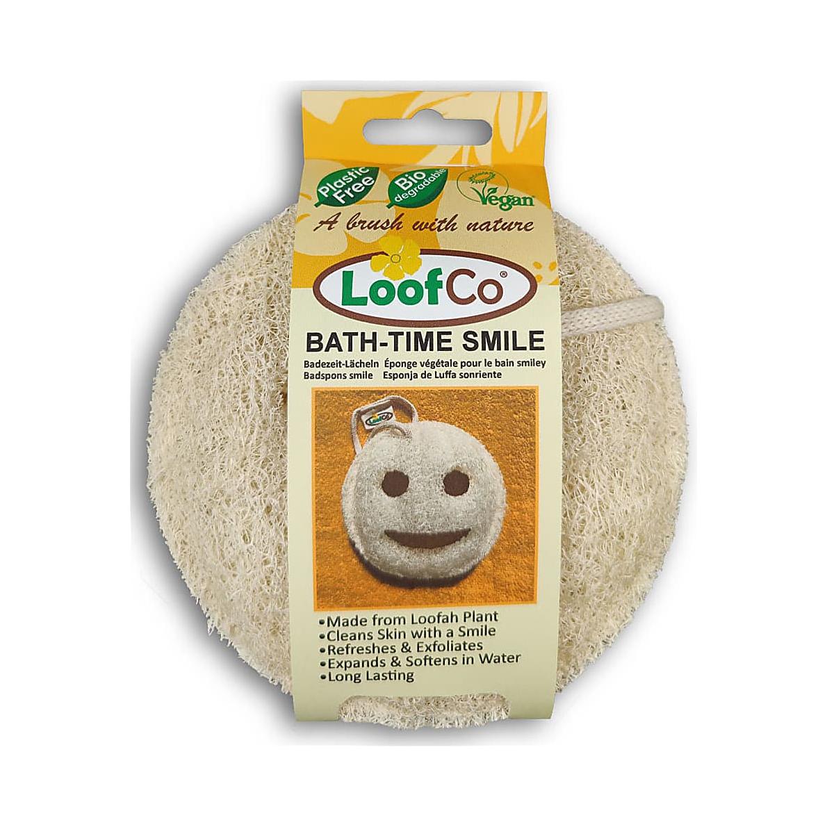 Ecoliving Bath Time Smile Loofah