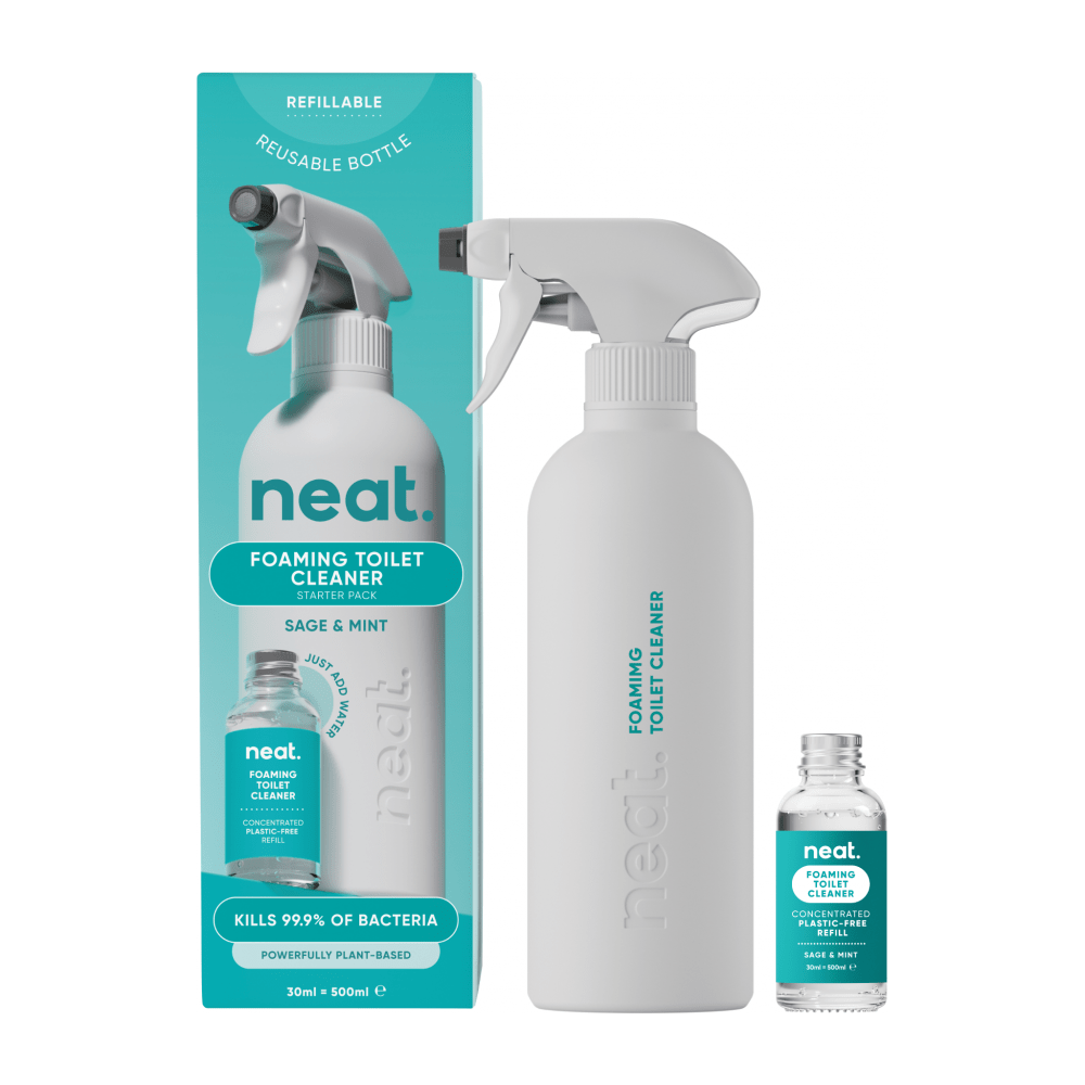 Ecoliving Foaming Toilet Cleaner Starter Pack - Sage & Mint