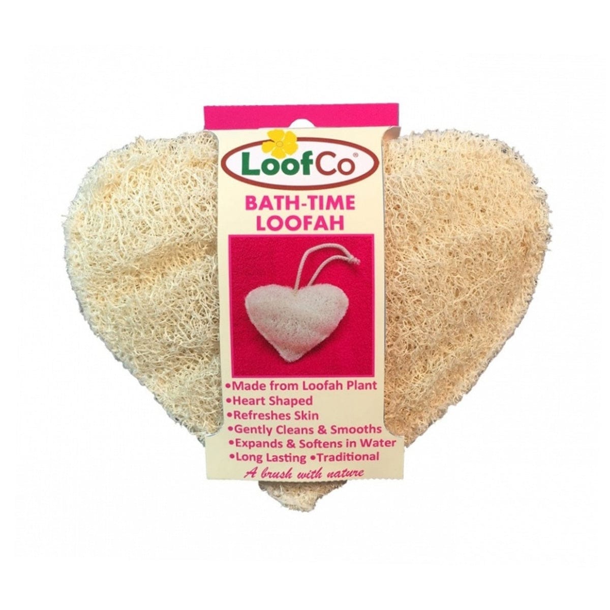 Ecoliving Heart Loofah