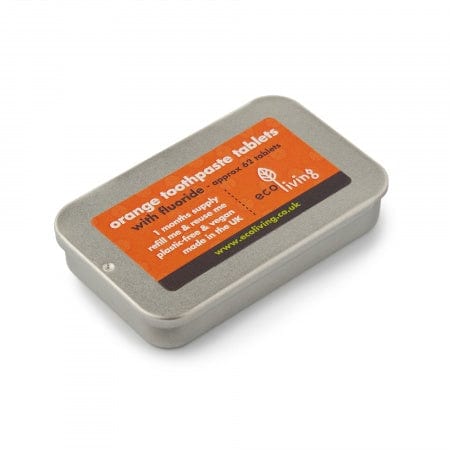 Ecoliving Orange Toothpaste Tablets