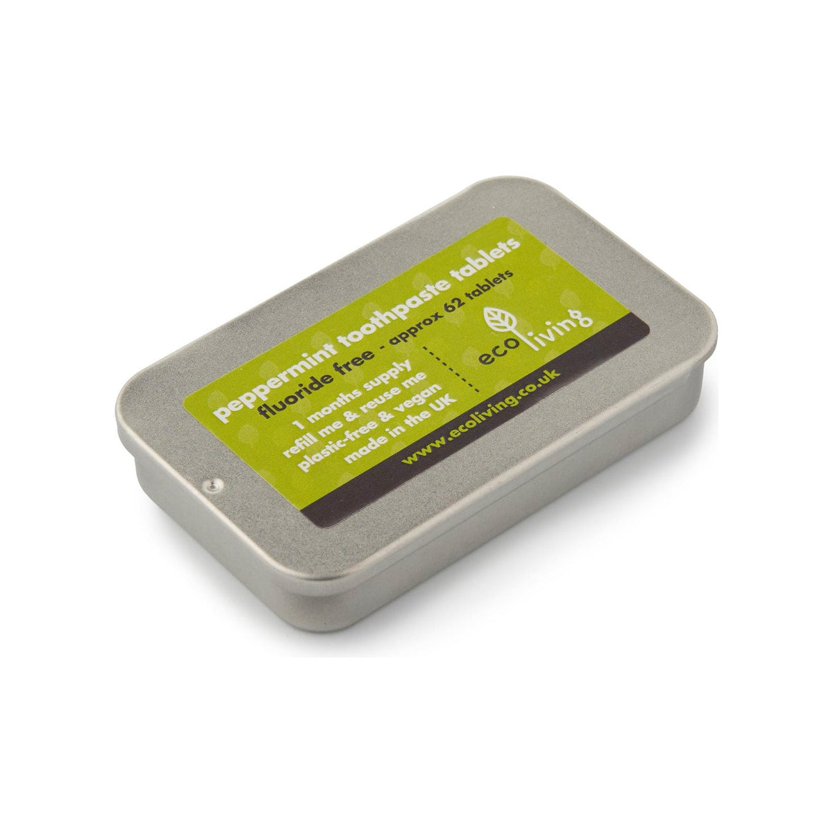 Ecoliving Peppermint Toothpaste Tablets