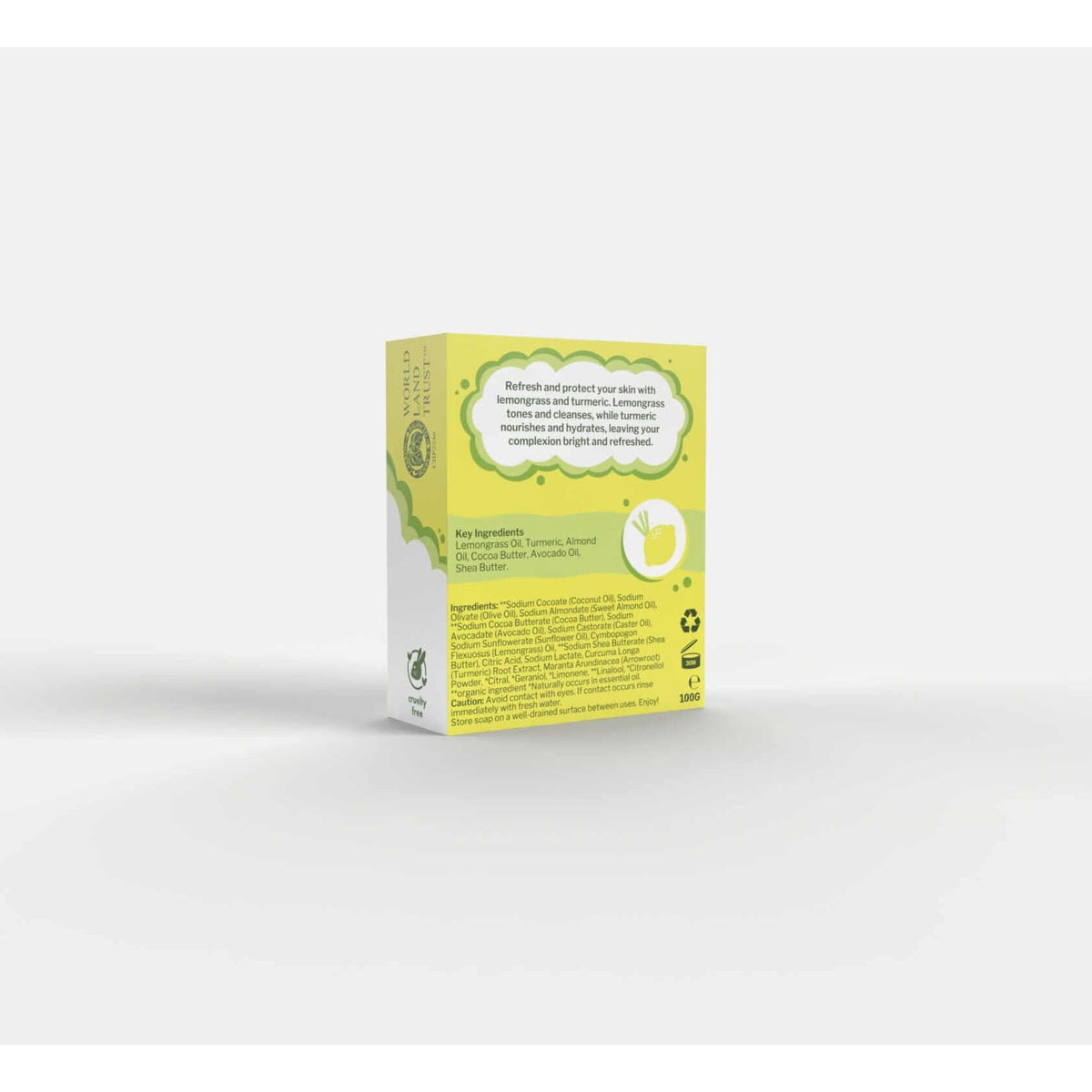 Ecoliving Soapy Suds Lemongrass Soap Bar
