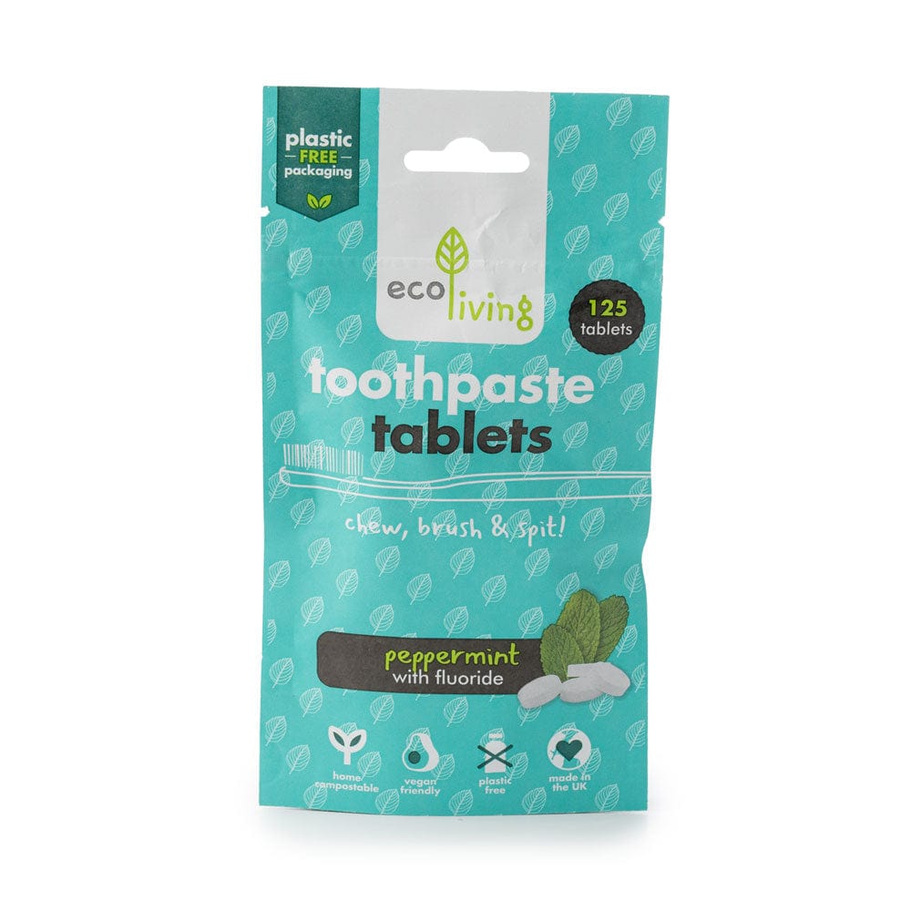Ecoliving Toothpaste Tablets (125 refill pack)