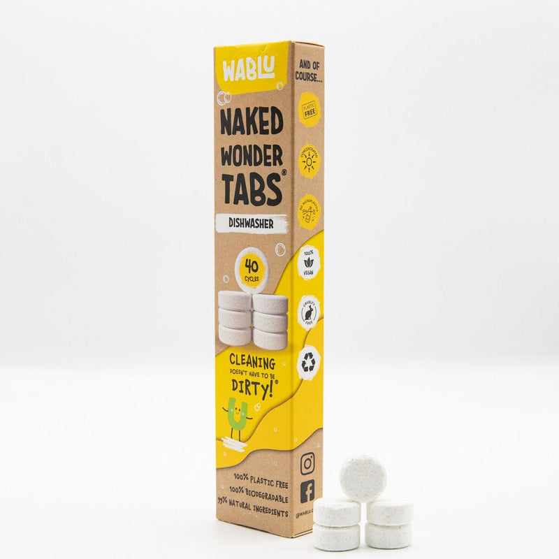 Ecoliving Wablu Naked Wonder Tabs Dishwasher: 40 tabs