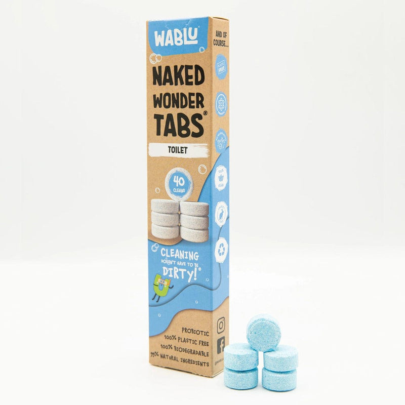 Ecoliving Wablu Naked Wonder Tabs Toilet: 40 tabs