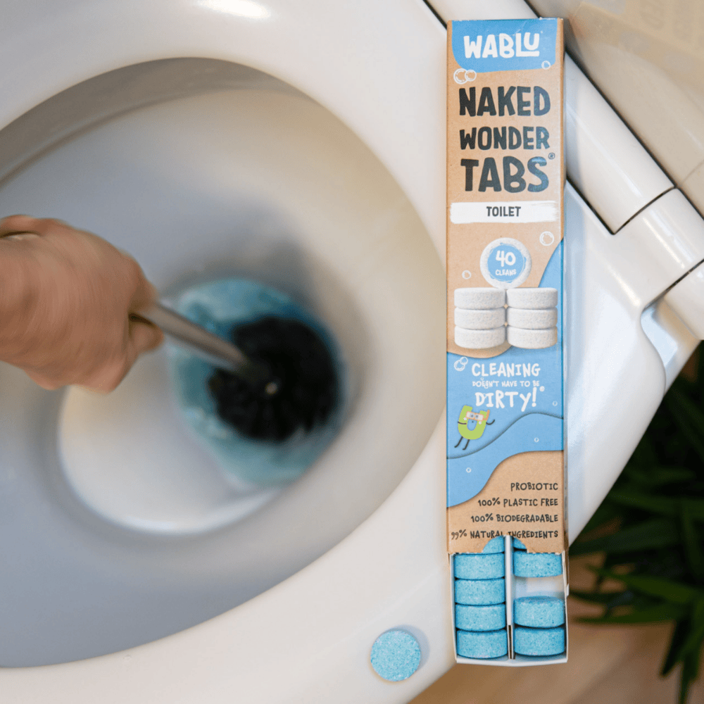 Ecoliving Wablu Naked Wonder Tabs Toilet: 40 tabs