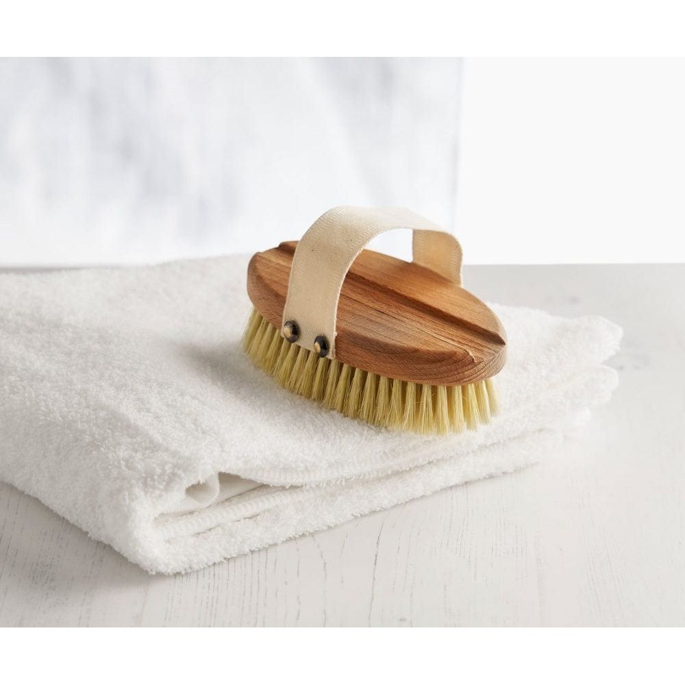 Ecoliving Wooden Bath Brush with Replacable Head