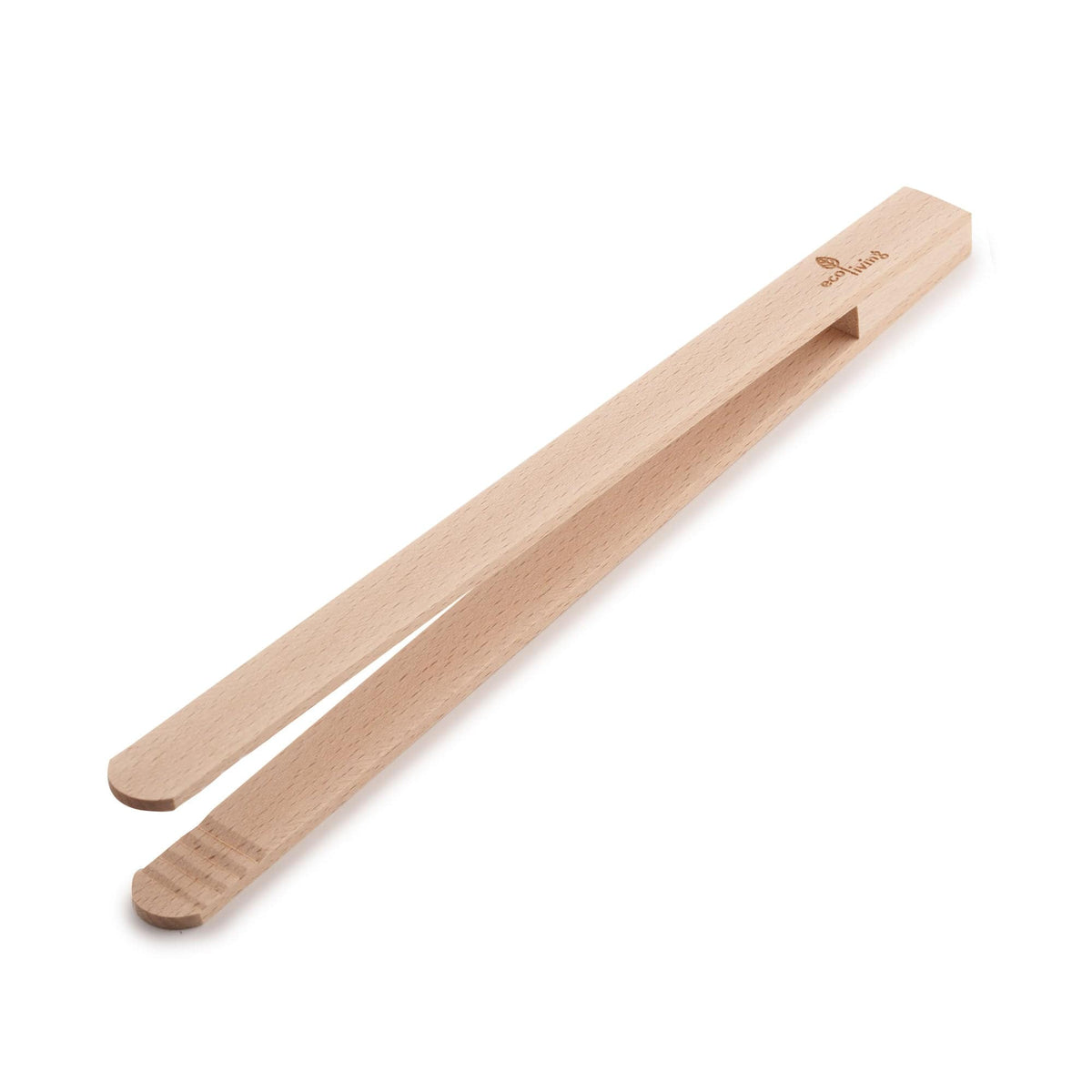 Ecoliving Wooden Kitchen Tongs