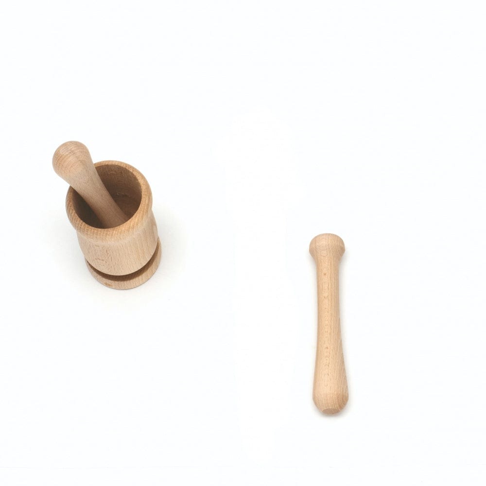 Ecoliving Wooden Pestle and Mortar