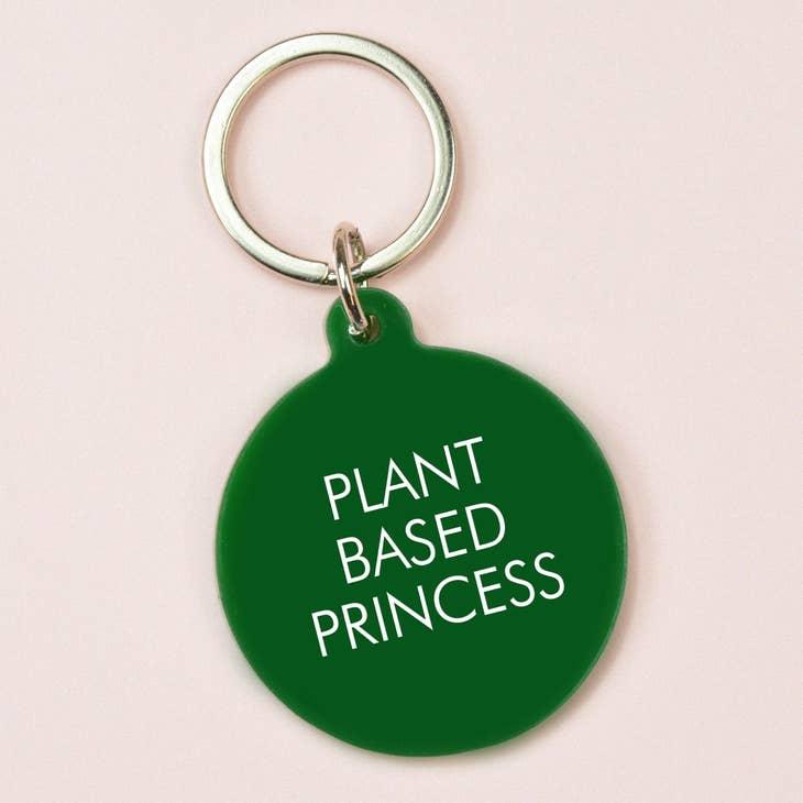 Flamingo Candles 'Plant Based Princess' Keyring