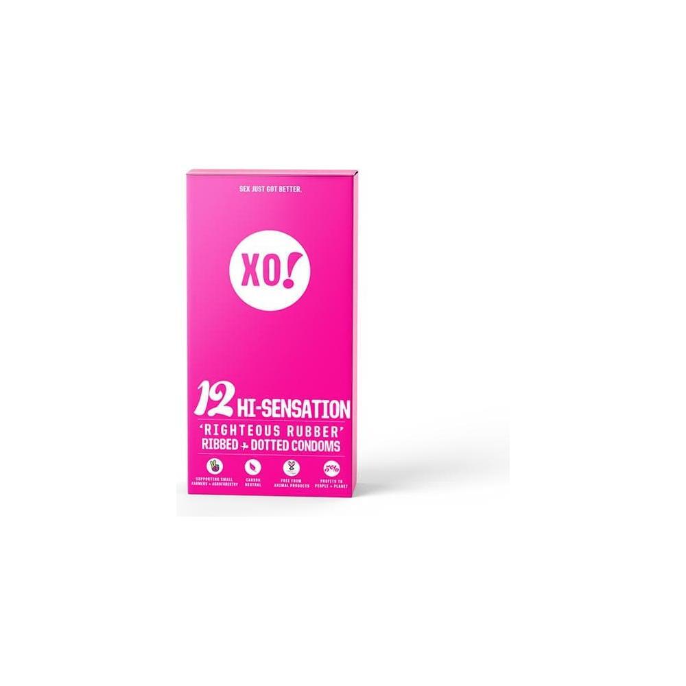 Flo Xo! Hi-Sensation Fairly Traded Rubber Condoms