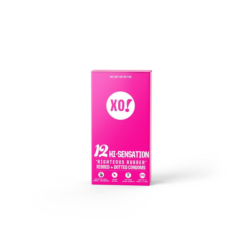 Flo Xo! Hi-Sensation Fairly Traded Rubber Condoms
