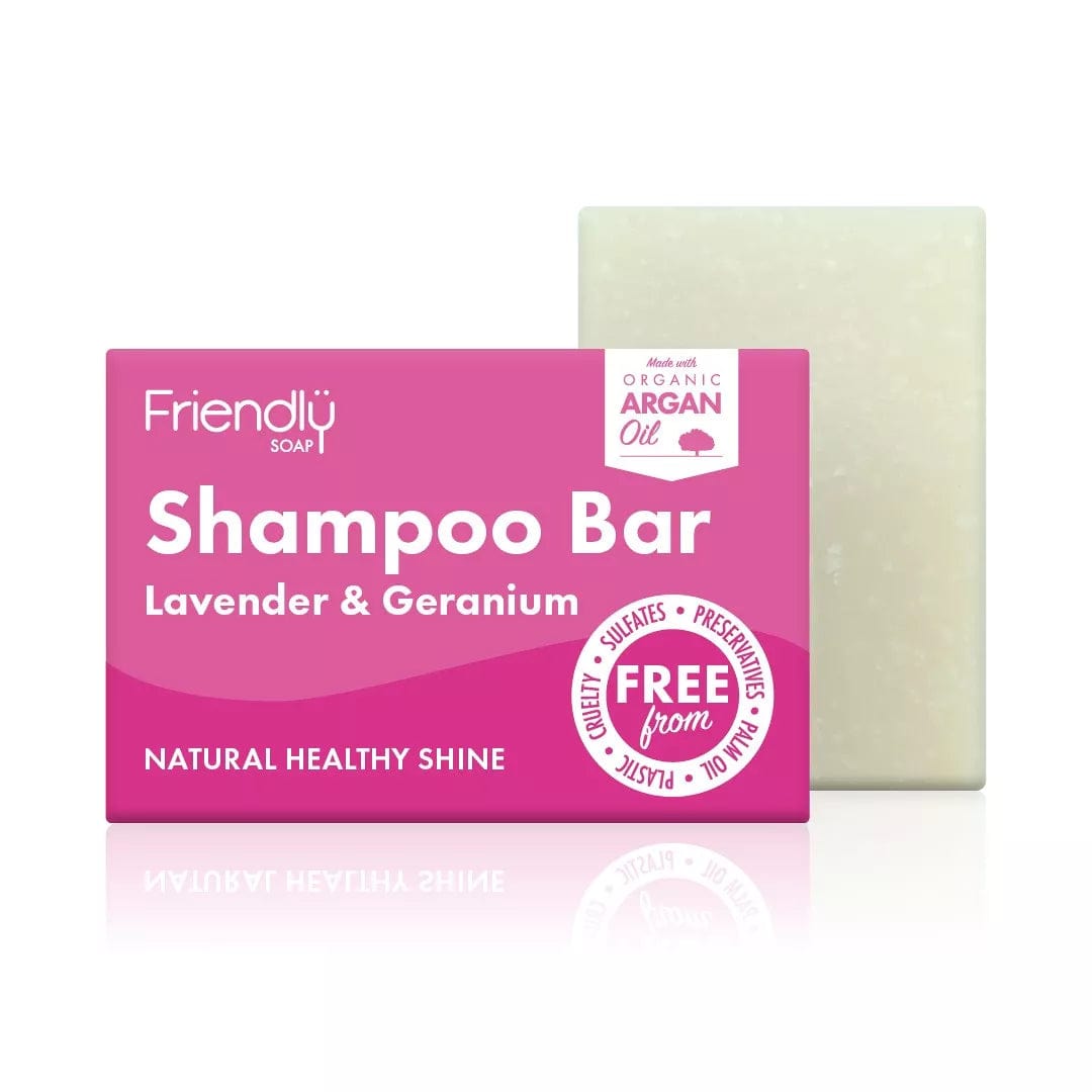 Friendly Soap Lavender & Geranium Shampoo Bar