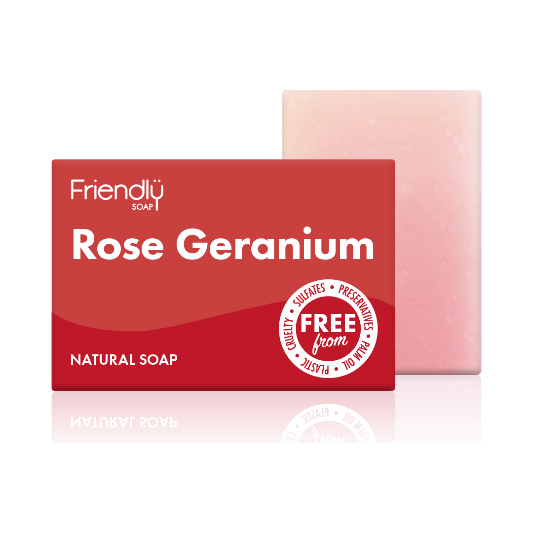 Friendly Soap Rose Geranium Soap Bar