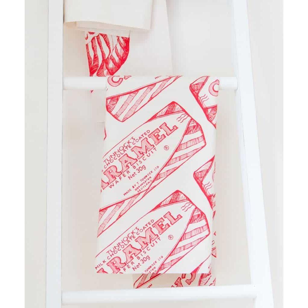 Gillian Kyle Tunnock's Caramel Wafer Repeat Tea Towel