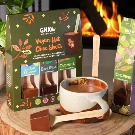 Gnaw Chocolate Vegan Hot Chocolate Gift Set
