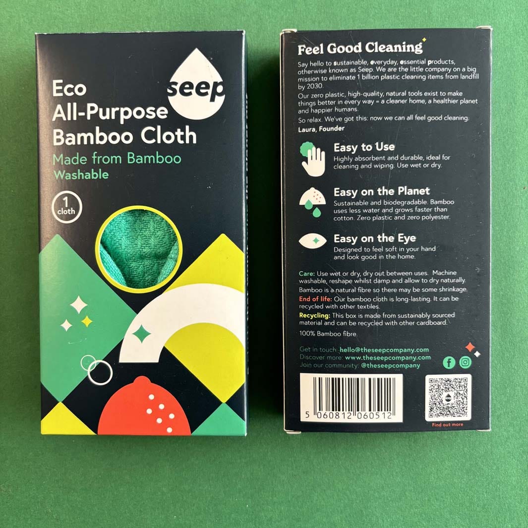 Green Pioneer All-Purpose Bamboo Cloth – Single