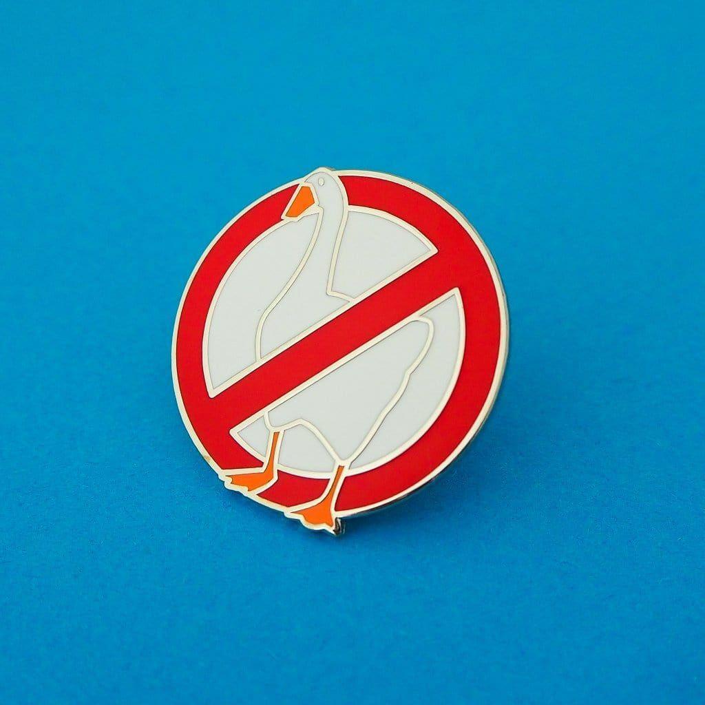 Hand Over Your Fairy Cakes 'No Geese' Pin