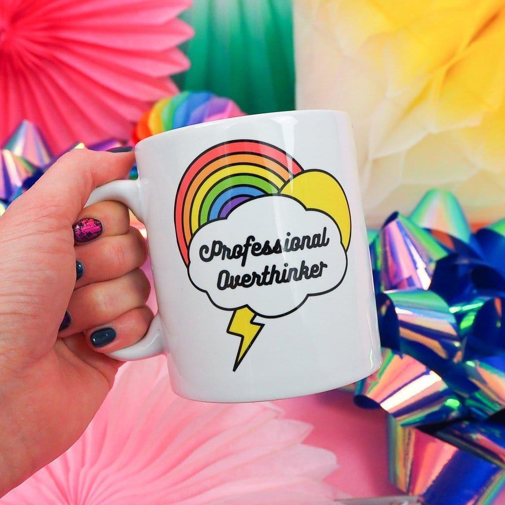Hand Over Your Fairy Cakes 'Professional Overthinker' Mug